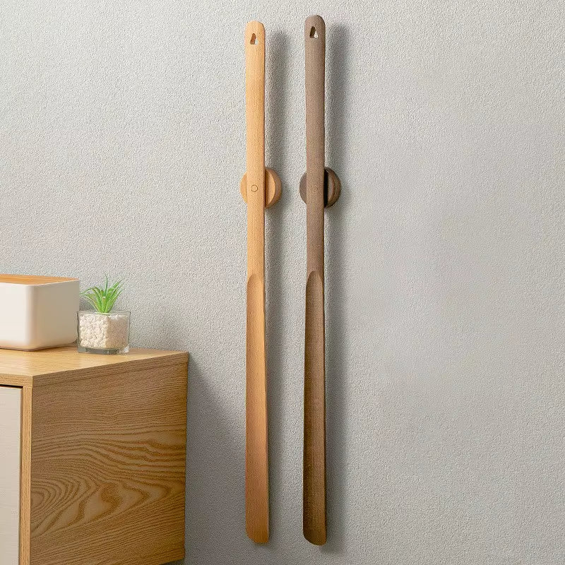 Extra Lange Schoenlepel van Hout (50 cm) - Ergonomisch Aantrekhulpmiddel