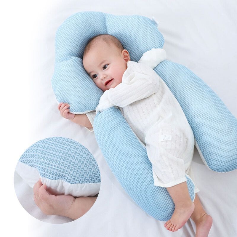 Ergonomisch Babyslaapkussen met Verstelbare Steun - Bevordering van Rust en Veiligheid voor je Baby