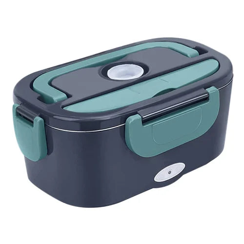 Elektrische Lunchbox met Verwarming 1.5L - Warm Eten Onderweg Auto & Thuis