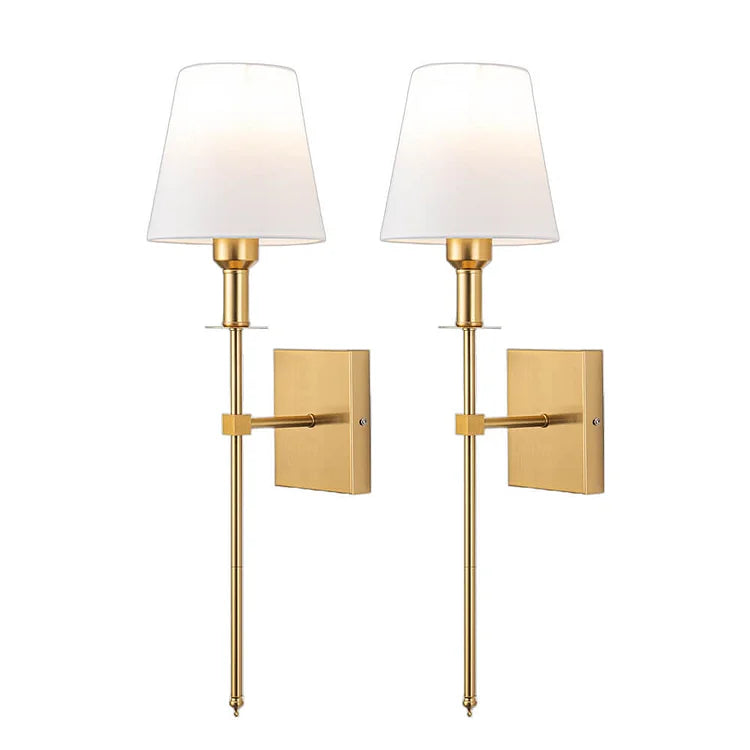 Wandlamp Oplaadbaar Draadloos Binnen Buiten 16x58cm Sfeerlamp Set 2 Stuks Modern