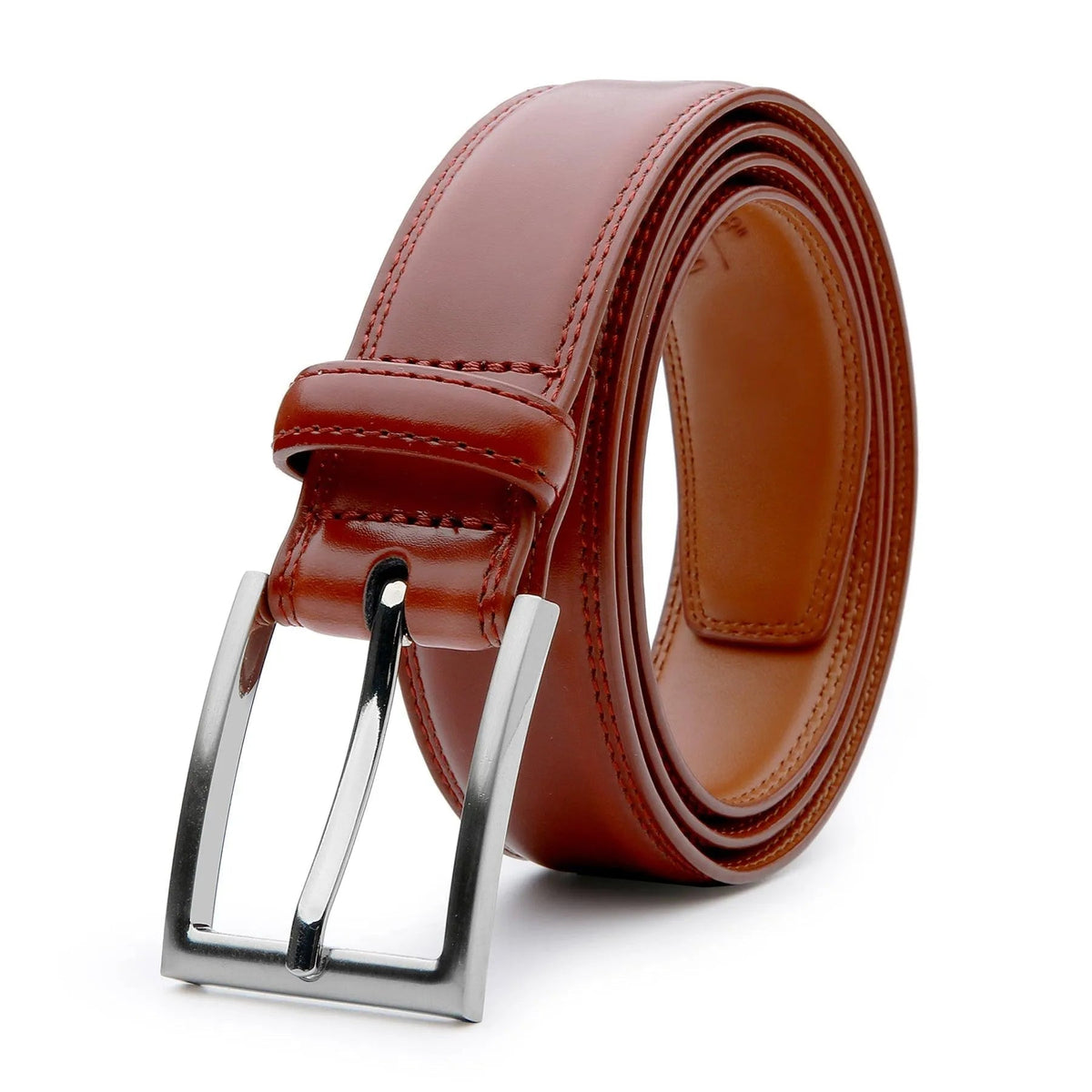 Leren Riem met Klassieke Gespsluiting voor Mannen en Vrouwen - Premium Kwaliteit in 7 Kleuren