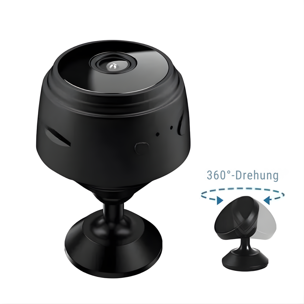 Draadloze Achteruitrijcamera Full HD 720P voor Camper Vrachtwagen Aanhanger - Magnetische Montage 360° Roteerbaar