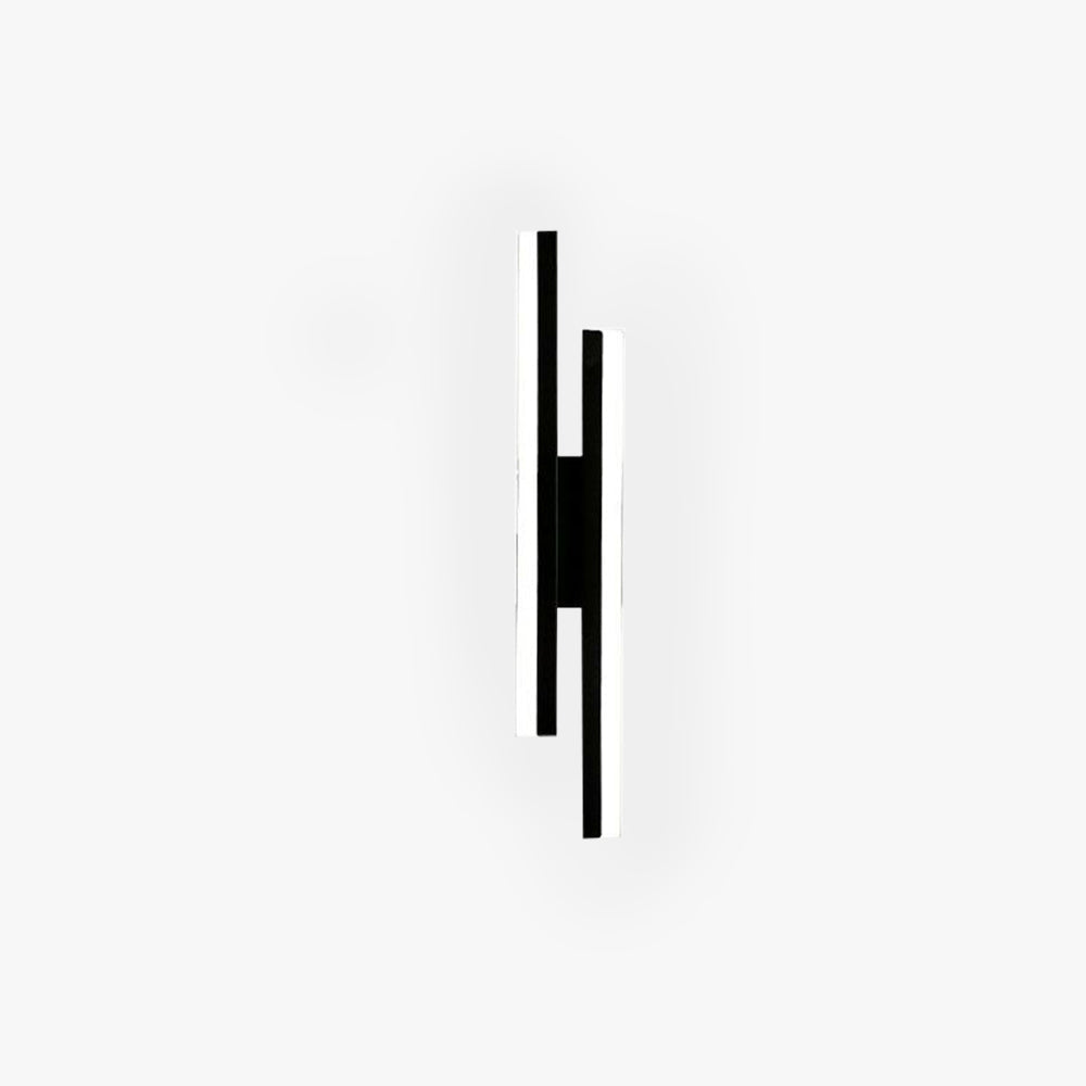 LED Wandlamp Metaal Acryl Zwart Goud 48cm Woonkamer Slaapkamer Wandverlichting Modern Design Interieur