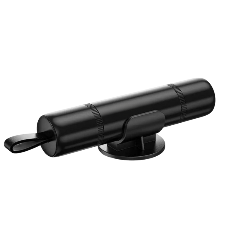 Noodgereedschap Auto met Raambrekerhamer Gordeldoorsnijder Veiligheidstool Noodsituaties Zwart Rood Compact