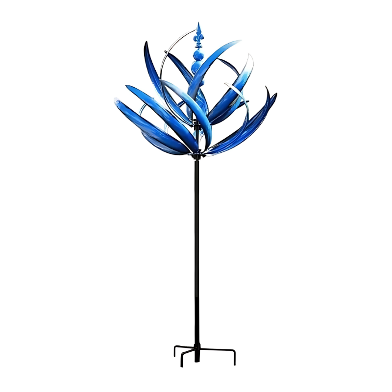 Decoratief Windspel voor Tuin - Draaiend Metalen Buitenornament met Reflectie