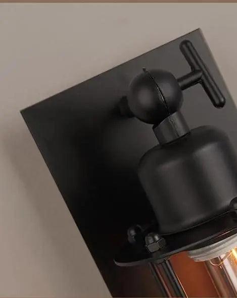 Industriële Vintage Wandlamp met Metalen Armatuur - Retro Verlichting voor Woonkamer, Slaapkamer & Kantoor