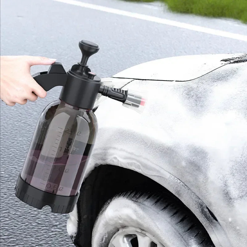 Schuimsproeier voor Autoreiniging - 3 Spuitkoppen voor Dieptereiniging - Wit of Zwart