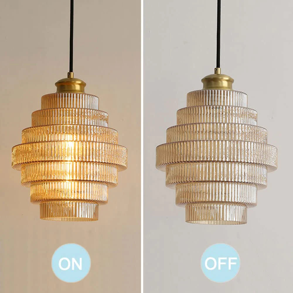 Glazen Hanglamp met Metalen Flessendesign E27 Fitting Diameter 22cm voor Keuken Eetkamer Woonkamer Verlichting
