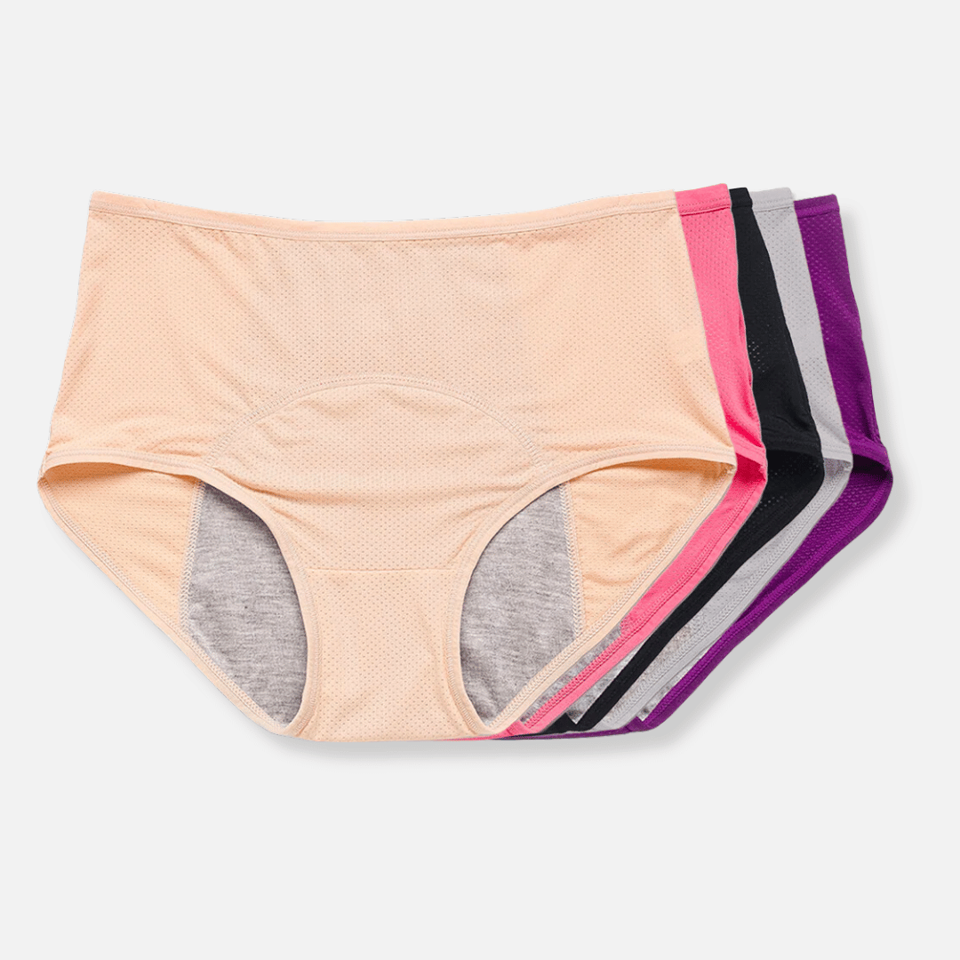 Lekvrije Menstruatie-ondergoed met Maximale Absorptie en Onzichtbare Bescherming voor Dagelijks Comfort