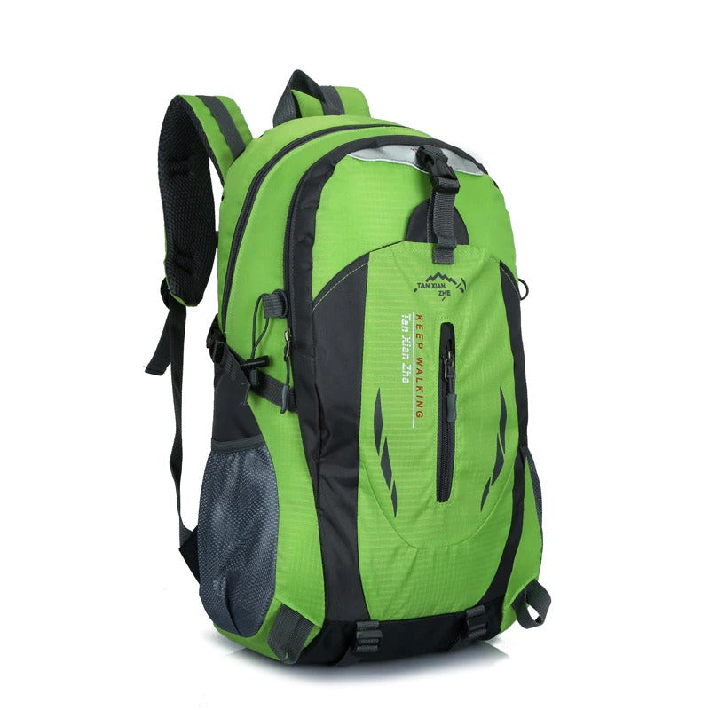 Waterdichte Outdoor Rugzak 50L Nylon Zwart Groen Blauw Oranje Rood voor Kamperen Wandelen Reizen Backpacken