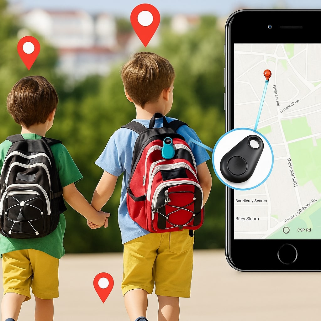 Compacte GPS-Tracker - Realtime Locatievolging voor Kinderen, Huisdieren en Waardevolle Spullen