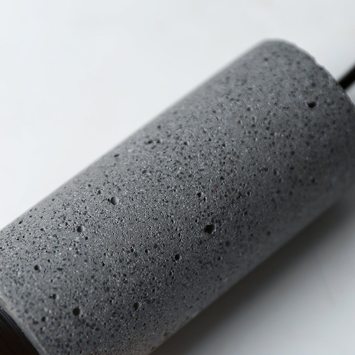 Beton Hanglamp Industrieel Cilinder Metaal Zwart Grijs E27