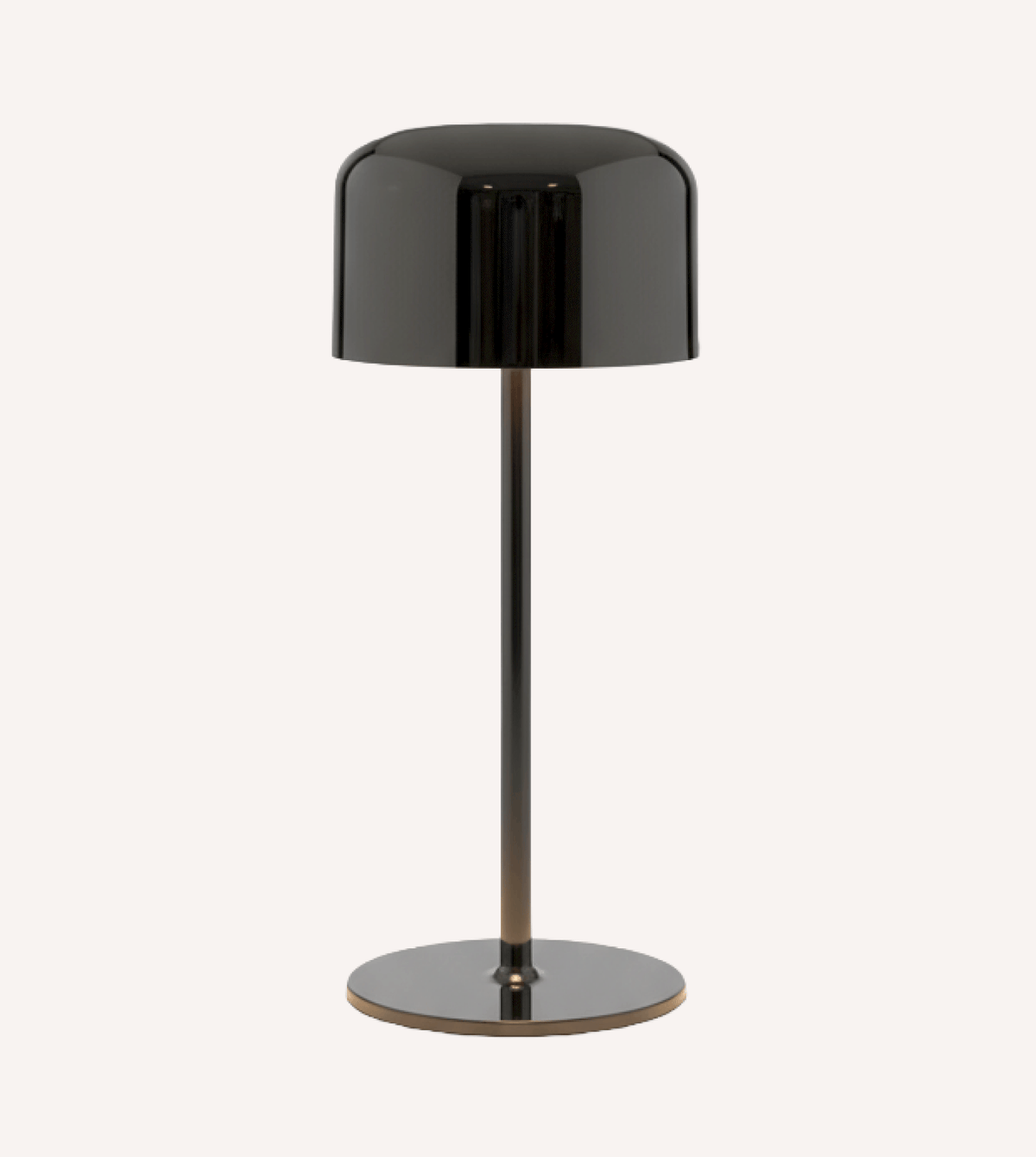 Draadloze Tafellamp LED Oplaadbaar Touch Dimbaar IP54 21cm Chroom