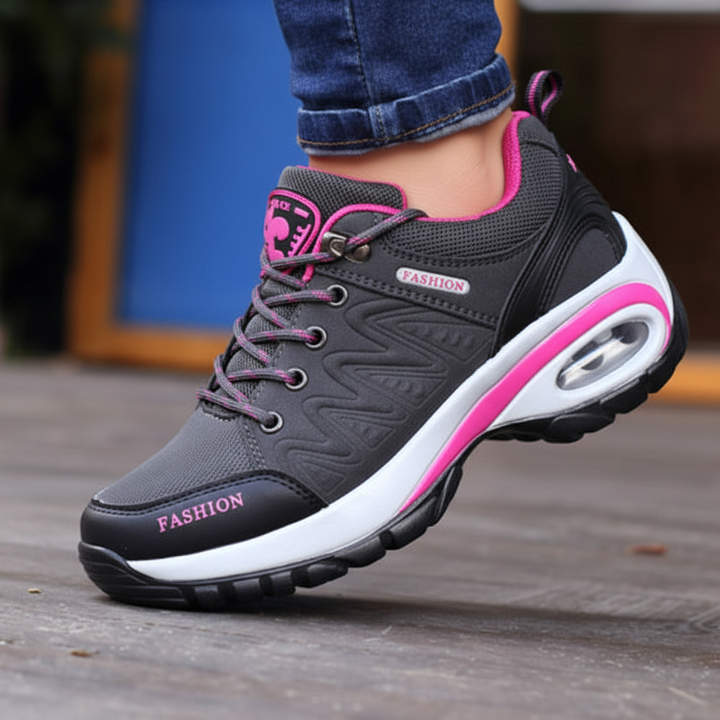 Orthopedische Wandelschoenen Dames Ergonomisch Steunzool Antislip Textiel Ademend Comfort Dagelijks Casual