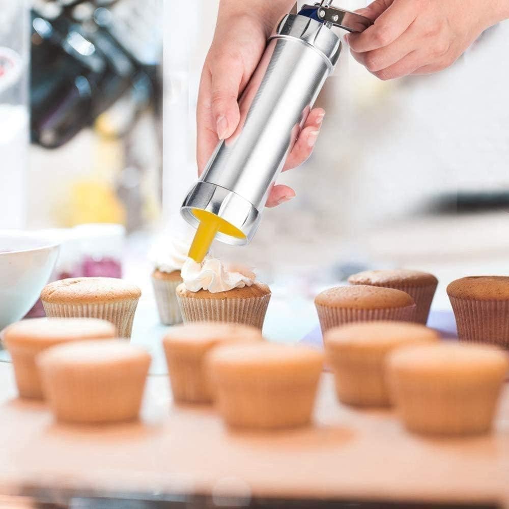RVS Koekjespers met 20 Vormen & 4 Spuitmondjes - Perfecte Koekjes Maken