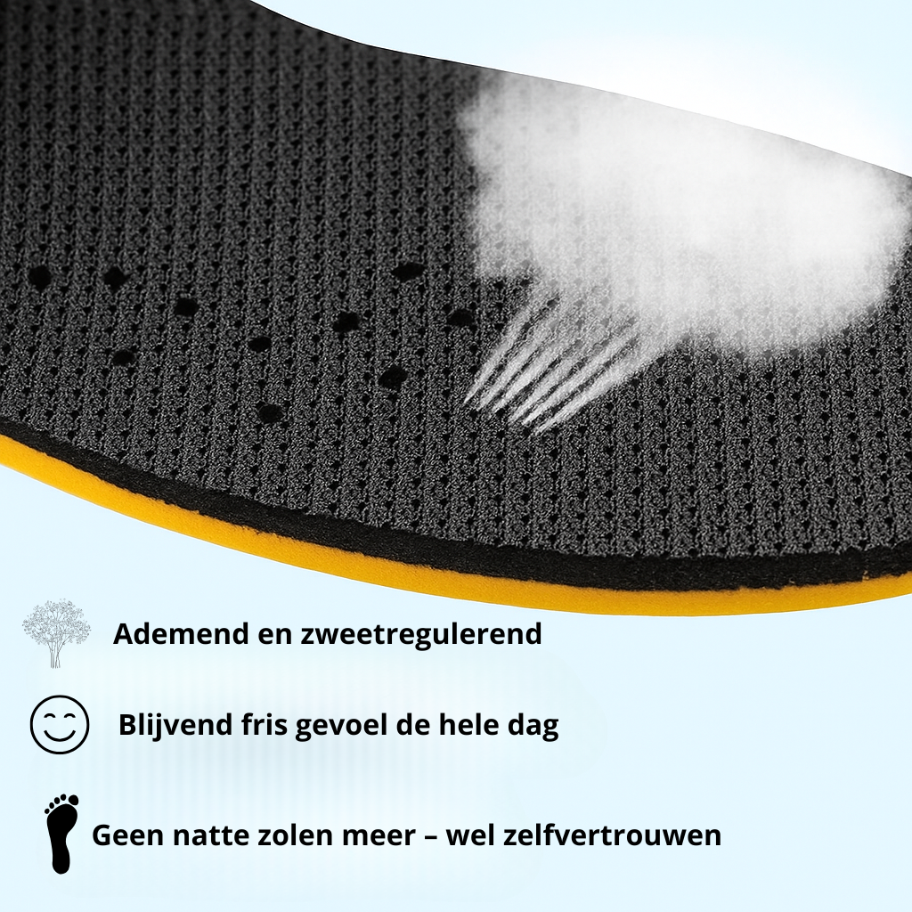 Hoogteverhogende Inlegzolen voor Schoenen - Discreet Formaat en Extra Comfort