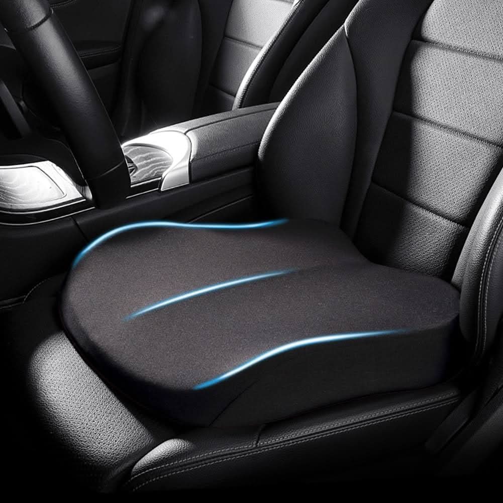 Ergonomisch Autostoelkussen Memory Foam Zitverhogend Rugsteun Comfort