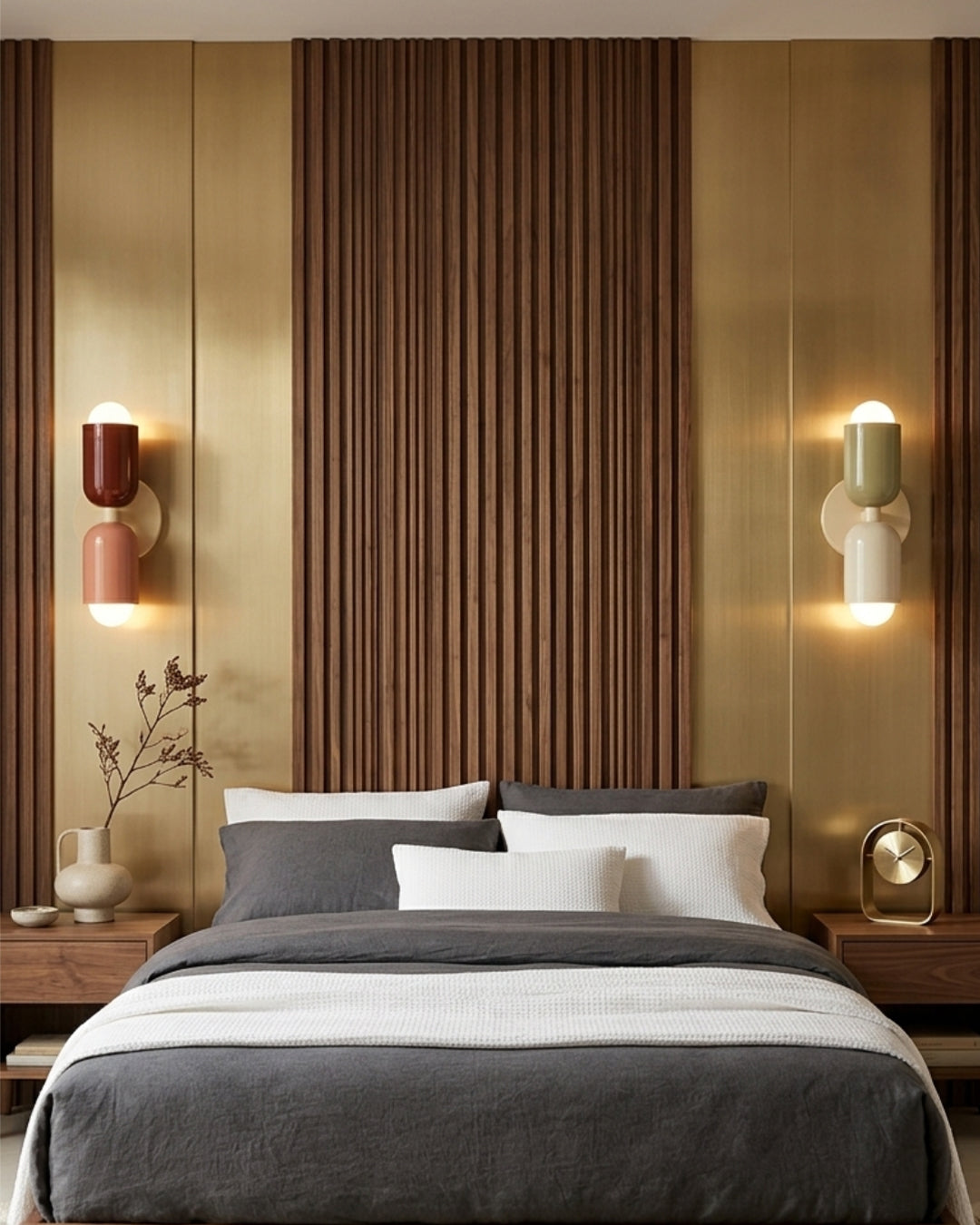 Metalen Wandlamp met Tweevoudige Lichtstraal - Scandinavische Design Verlichting voor Moderne Interieurs