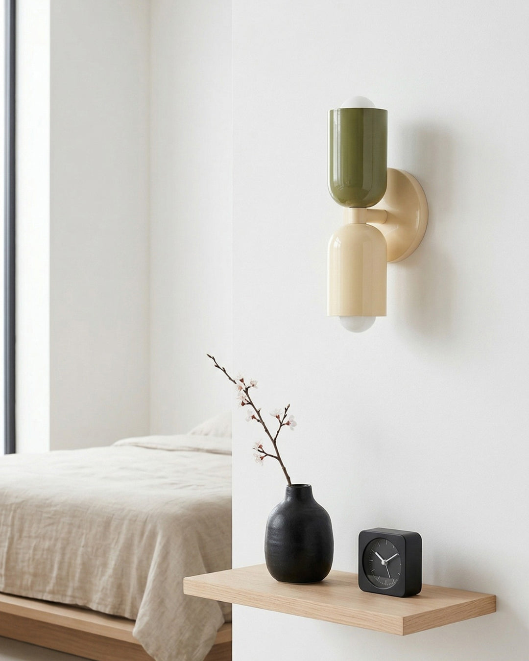 Metalen Wandlamp met Tweevoudige Lichtstraal - Scandinavische Design Verlichting voor Moderne Interieurs