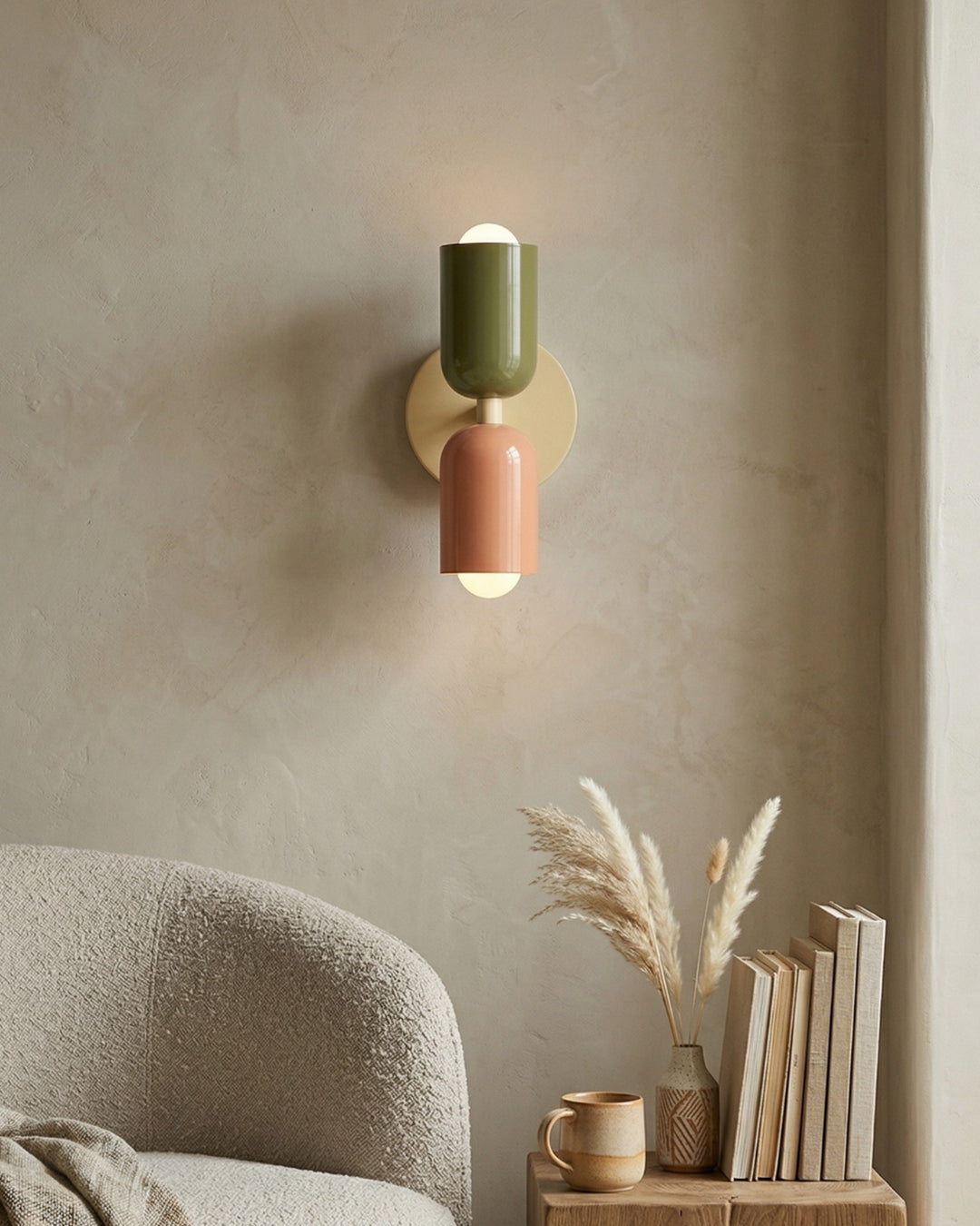 Metalen Wandlamp met Tweevoudige Lichtstraal - Scandinavische Design Verlichting voor Moderne Interieurs