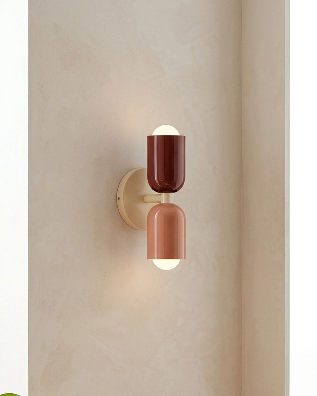 Metalen Wandlamp met Tweevoudige Lichtstraal - Scandinavische Design Verlichting voor Moderne Interieurs