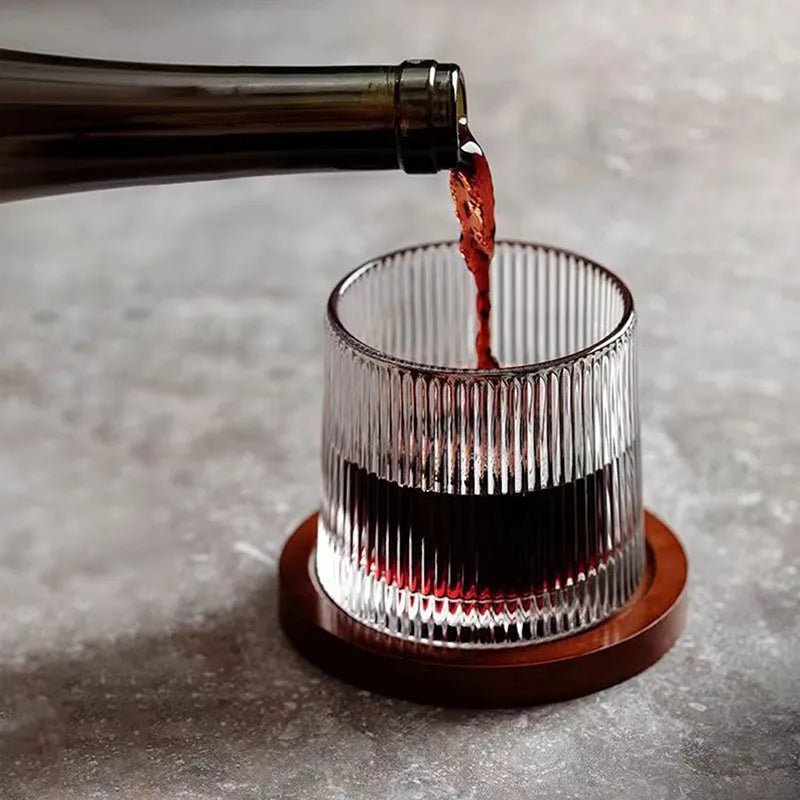 Draaibare Whiskyglazen Set - Loodvrij Kristal - Voor Intense Aromas en Stijlvol Genieten