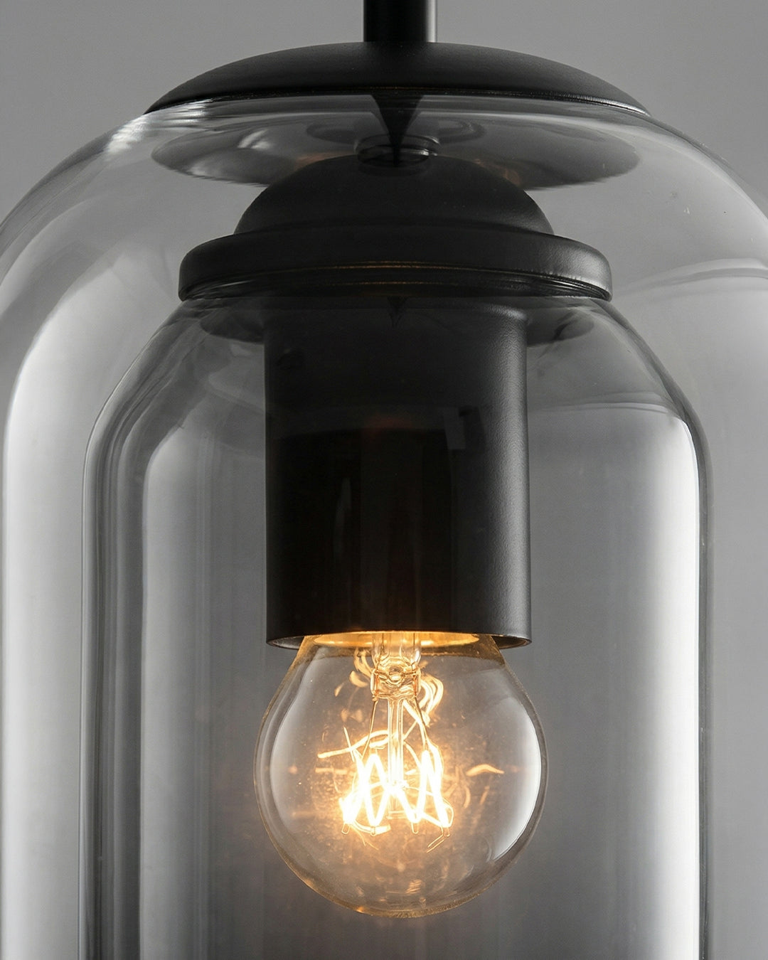 Glazen Hanglamp Ginza met Gebogen Vorm en Zachte Sfeerverlichting Warm Wit - E27 Fitting Inclusief Dimbare Compatibiliteit