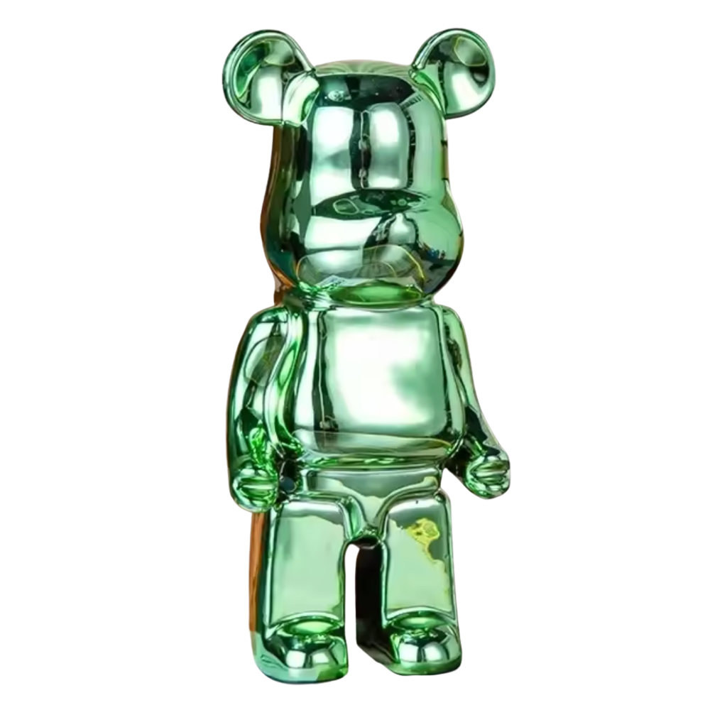 Berensculptuur Kunsthars 28cm Moderne Abstracte Woonaccessoire Decoratief Object voor Woonkamer Interieur