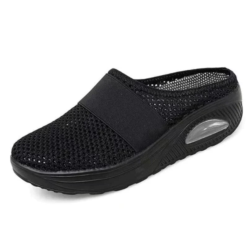 Luchtkussen Sneakers met Ademend Mesh Ontwerp voor Dames en Heren - Comfortabele Wandelschoenen met Gewrichtsteun