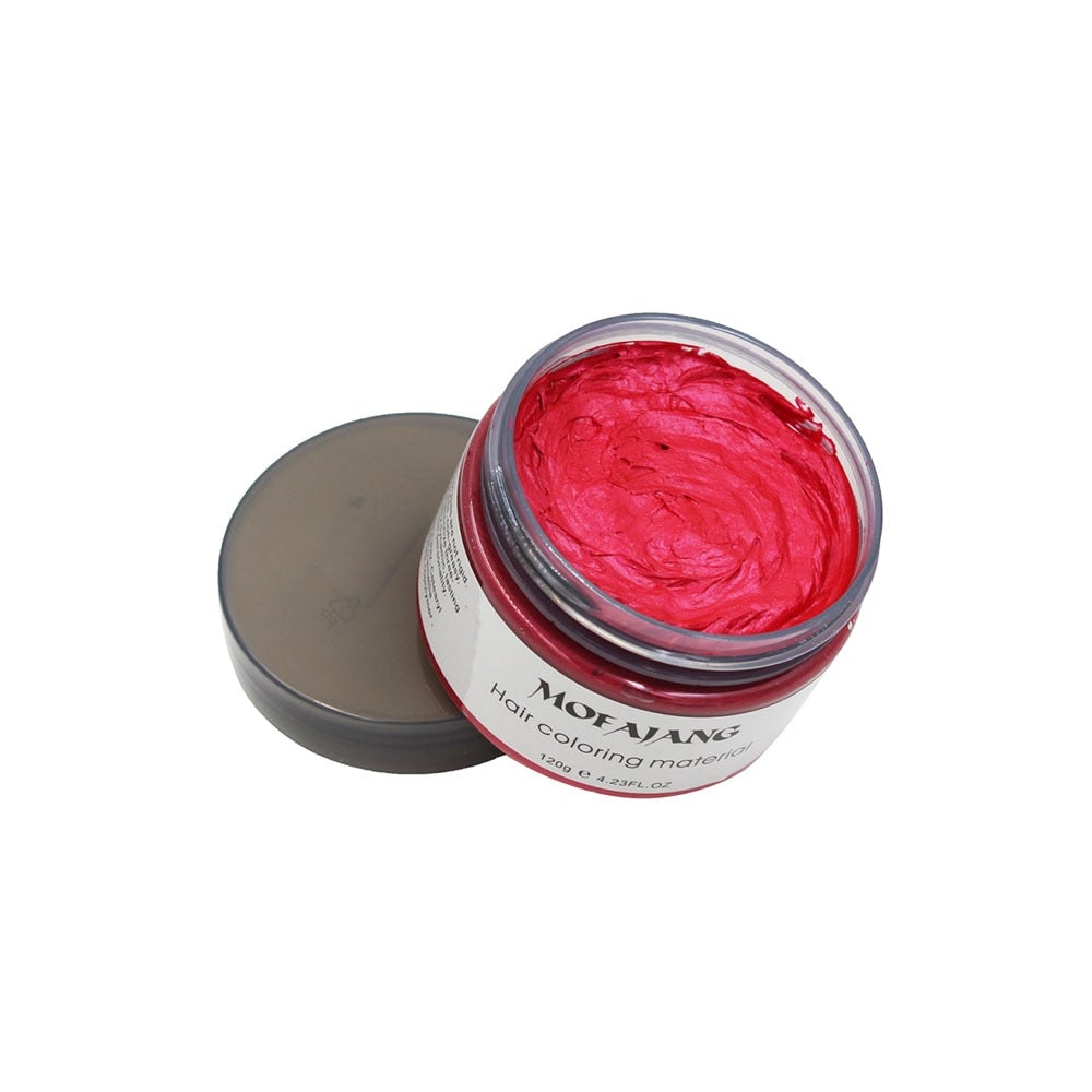 Styling Haarwas - Tijdelijke Kleur Styling Wax voor Natuurlijke Haarverf