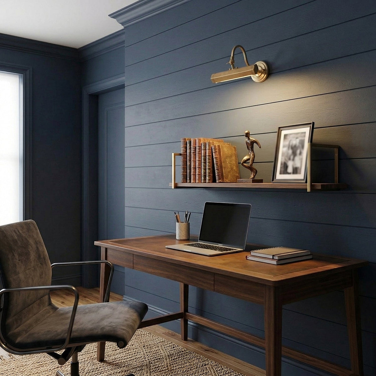 Verstelbare Design Wandlamp met Zwanenhals - IJzeren Picture Light met G9 Fitting in Chroom, Zwart of Koper