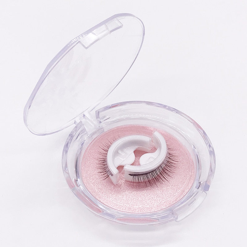 Zelfklevende Kunstwimpers met Herbruikbare Kleefstrips - 3 Seconden Bevestiging zonder Lijm voor Natuurlijke Look