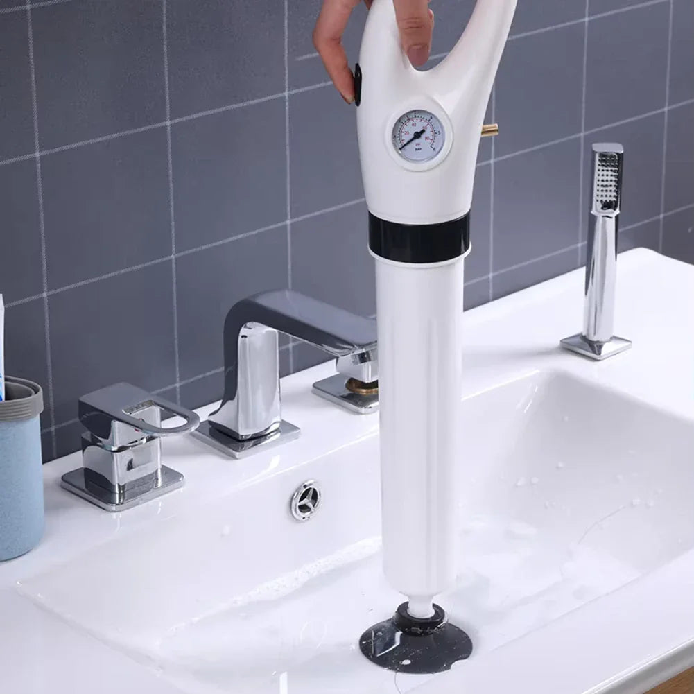 Ontstopper met Luchtdruk - Efficiënte Afvoerreiniger voor Toilet, Gootsteen en Douche
