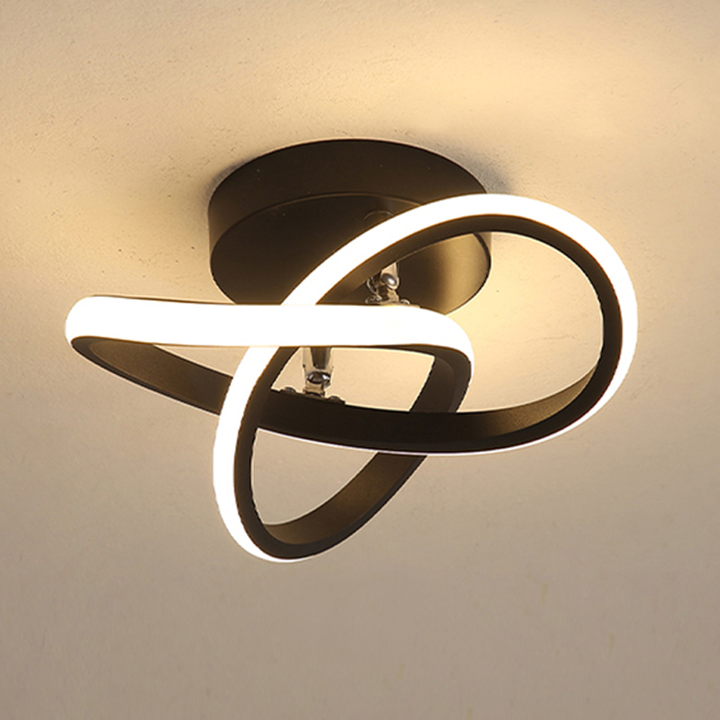 Plafondlamp met Verstelbare Armen LED Dimbaar Modern Design voor Woonkamer Slaapkamer Klaver Cirkelvorm Stijlvol