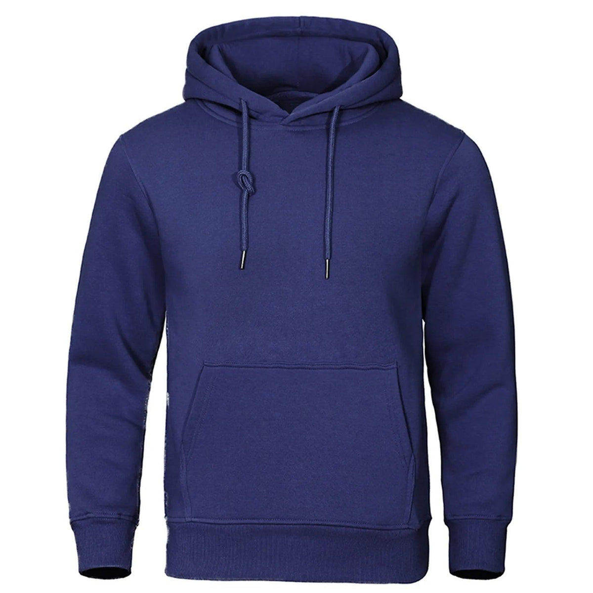 Heren Fleece Hoodie met Capuchon - Warme Trui voor Herfst & Winter - Comfortabele Pasvorm - Casual Streetwear
