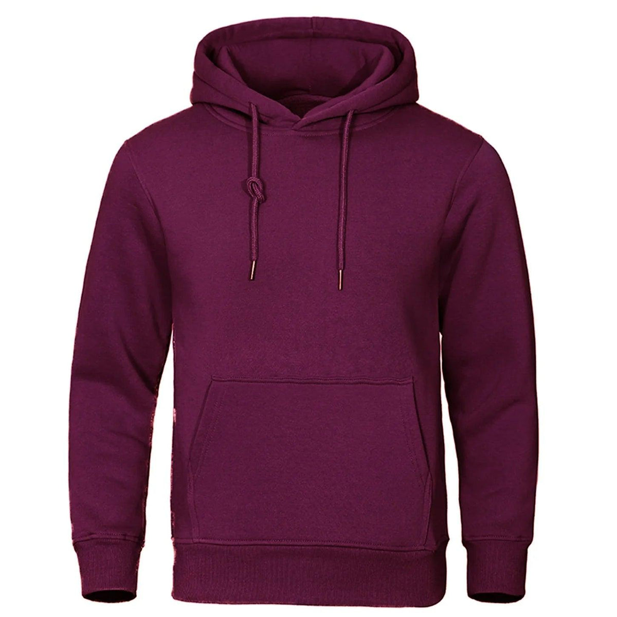 Heren Fleece Hoodie met Capuchon - Warme Trui voor Herfst & Winter - Comfortabele Pasvorm - Casual Streetwear