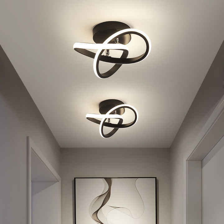 Plafondlamp met Verstelbare Armen LED Dimbaar Modern Design voor Woonkamer Slaapkamer Klaver Cirkelvorm Stijlvol