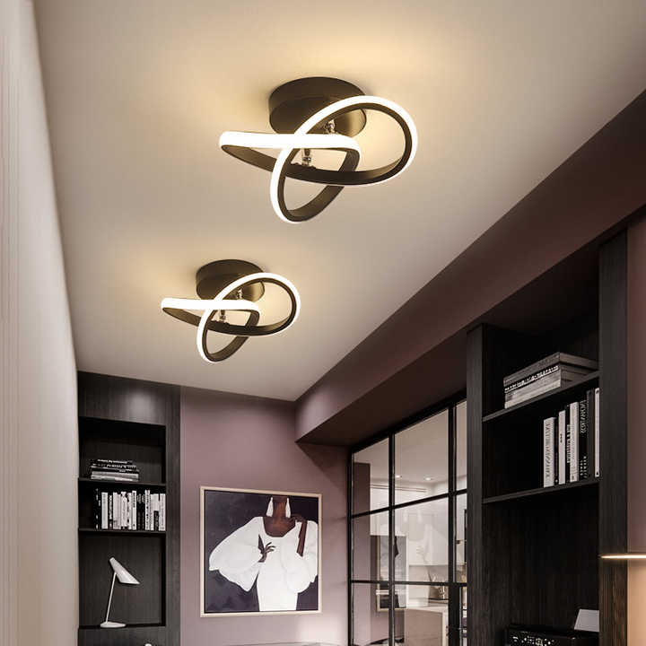 Plafondlamp met Verstelbare Armen LED Dimbaar Modern Design voor Woonkamer Slaapkamer Klaver Cirkelvorm Stijlvol
