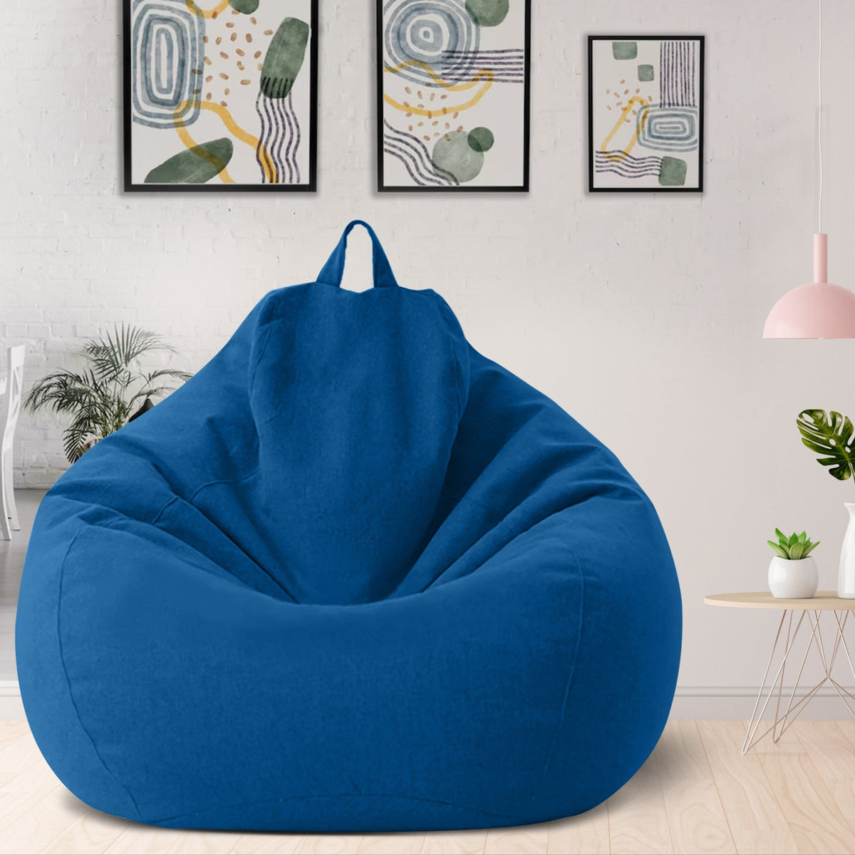 Zachte Linnen Zitzakhoes - Ergonomisch Comfort & Modern Design voor Woonkamer