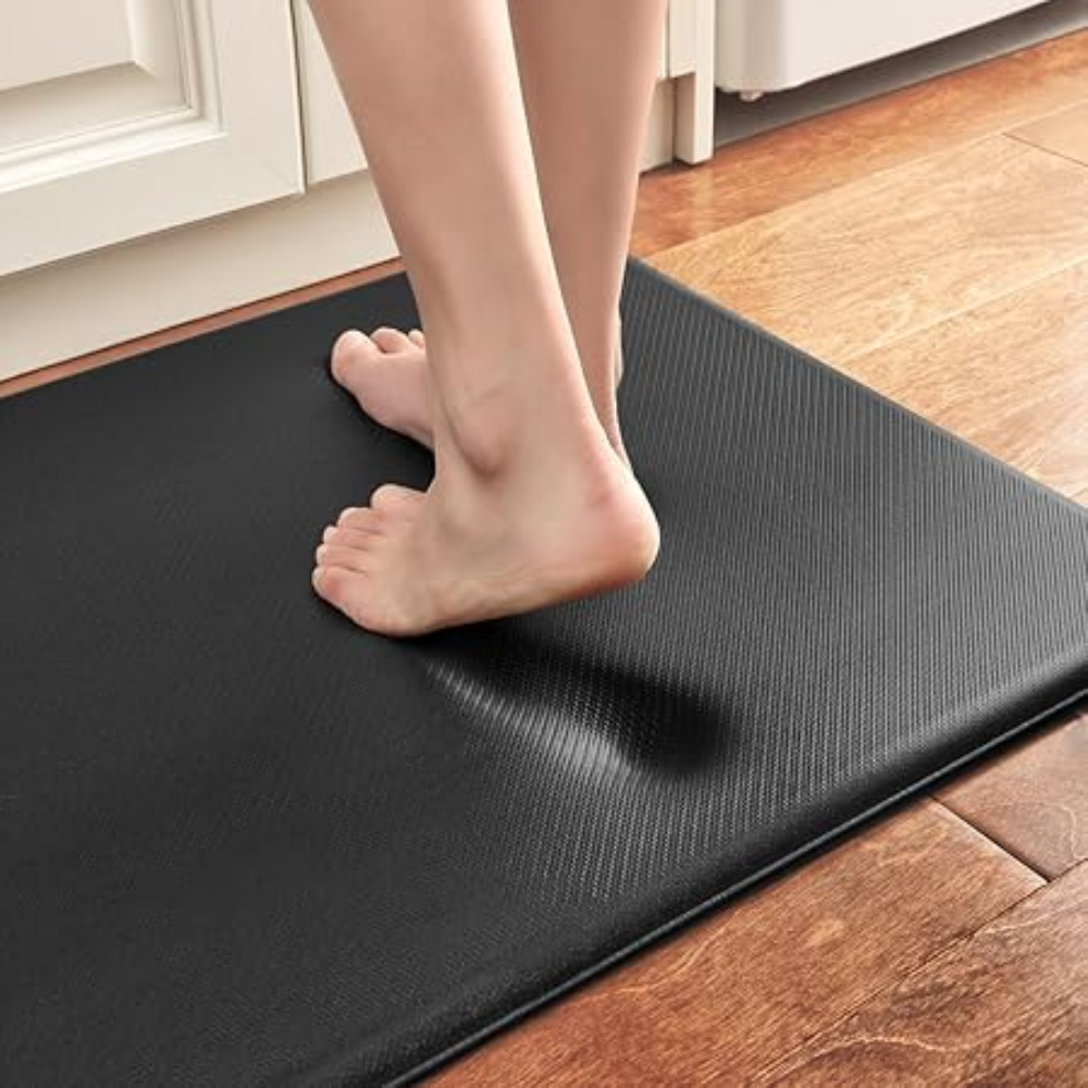 Comfortmat voor Keuken - Anti-Vermoeidheid Mat - Antislip & Ergonomisch - Keukenvloermat PVC - Voor Lange Sta-Uren