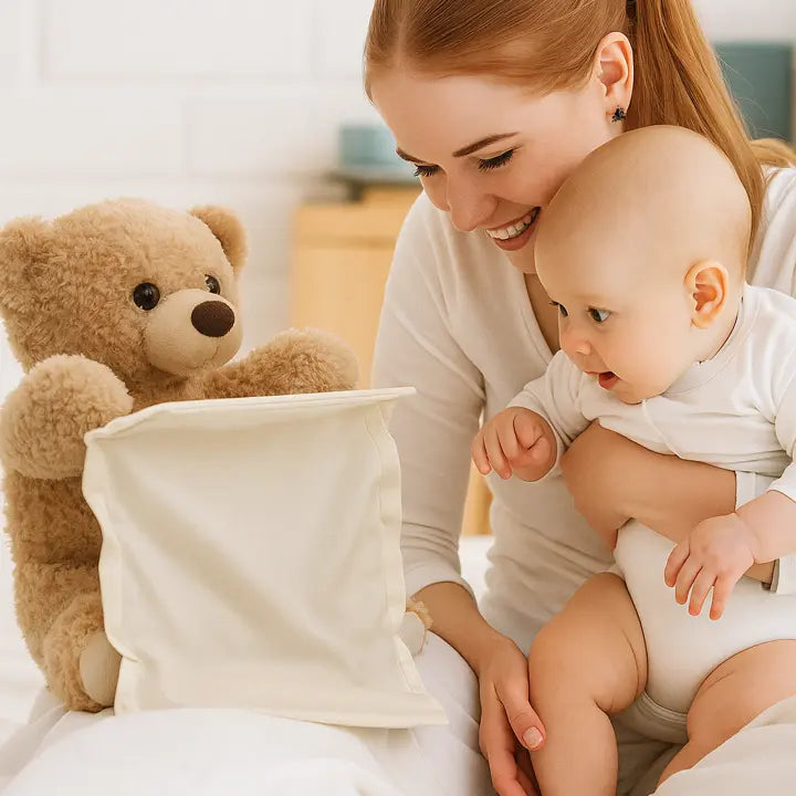 Interactieve Speelgoedbeer met Verstoppertje voor Baby's en Peuters | Spraak & Beweging