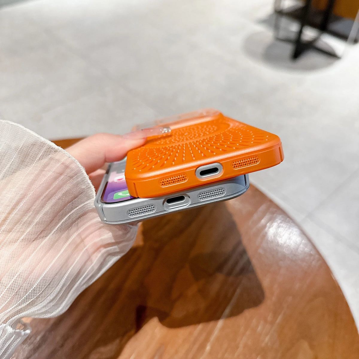 Beschermhoes met Camerabescherming en MagSafe Ondersteuning voor iPhone 12 tot 17 Verkrijgbaar in 9 Kleuren