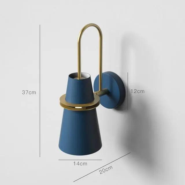 Scandinavische Wandlamp Nordic - Minimalistische Metalen Verlichting voor Moderne Interieurs - Bedrading -