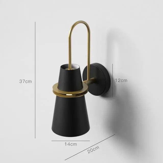 Scandinavische Wandlamp Nordic - Minimalistische Metalen Verlichting voor Moderne Interieurs - Bedrading -