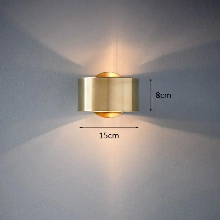 Moderne Wandlamp met Verstelbare Kap - Stijlvolle Verlichting voor Woonkamer & Slaapkamer