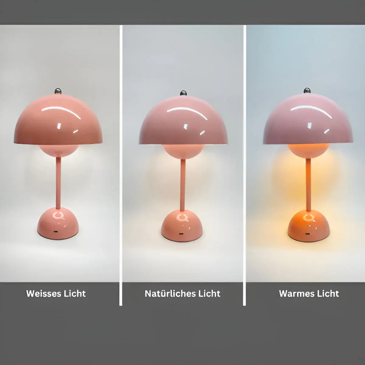 Scandinavische Tafellamp met Dimbaar Warm Licht - Minimalistische Design Lamp voor Woonkamer & Slaapkamer
