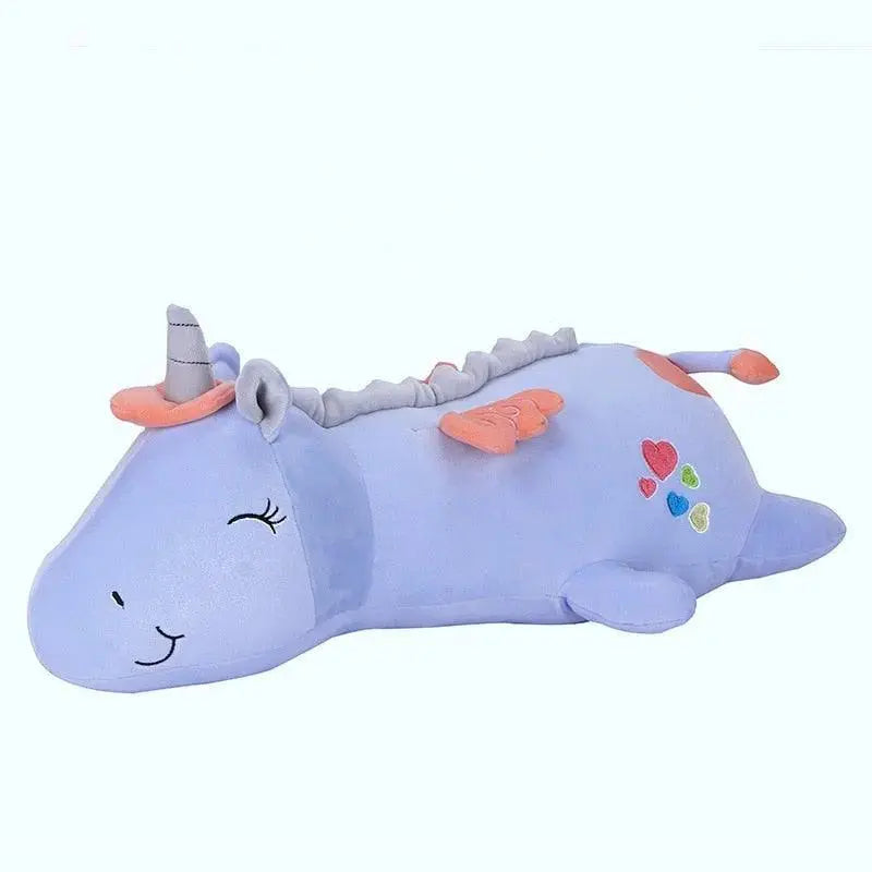 Lichtgevende Pluche Eenhoorn met LED-verlichting voor Kinderen - Knuffel & Nachtlampje in Één