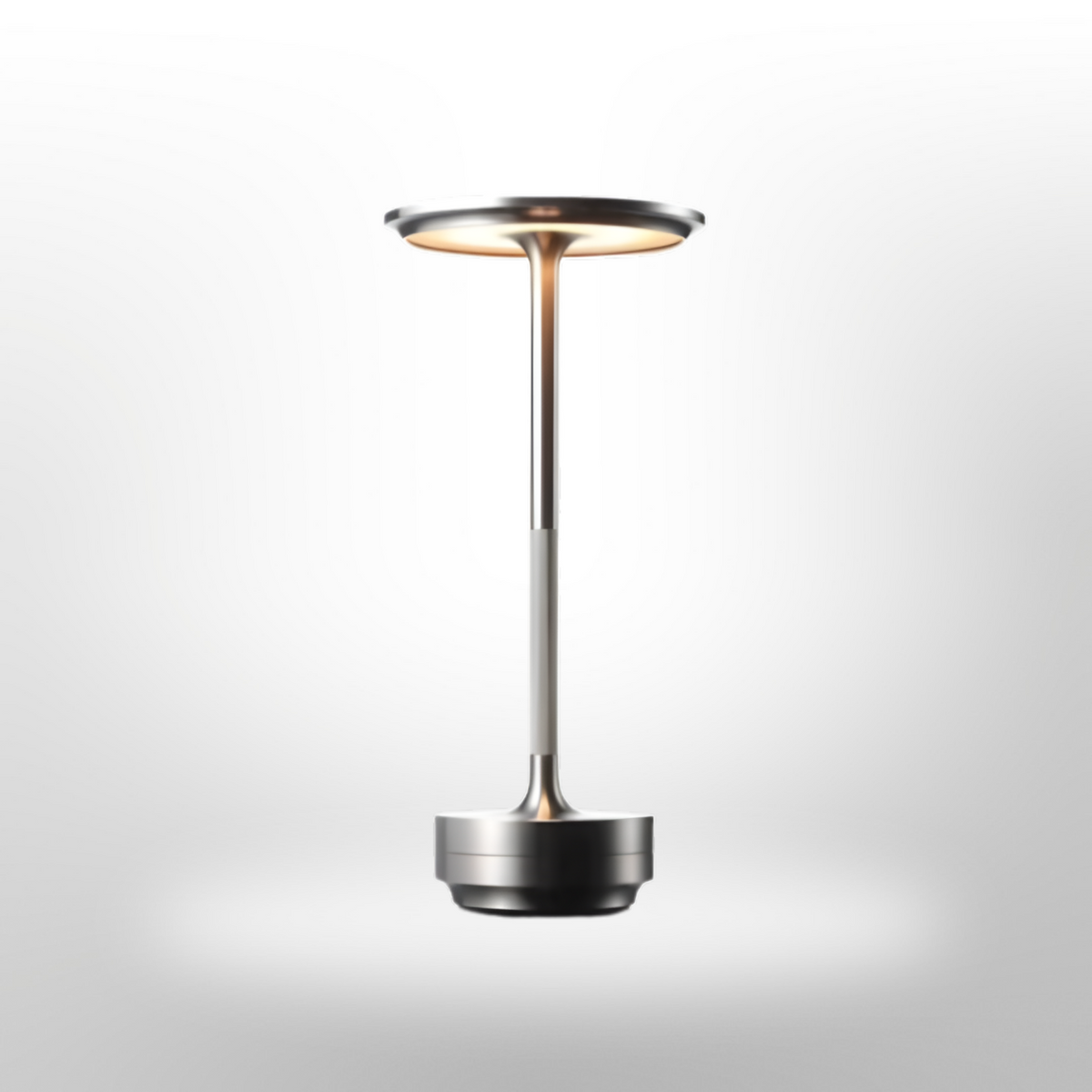 Tafellamp Draadloos LED Dimbaar Metaal Goud Zwart Zilver Oplaadbaar Touchlamp Nachtlamp Bureau Lamp Modern Design