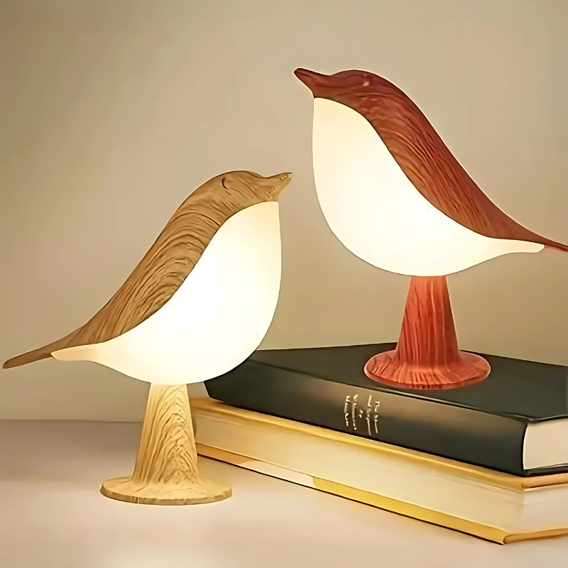 Dimbare Vogel Lamp met Aroma Diffuser - Draadloze Sfeerlamp voor Interieur