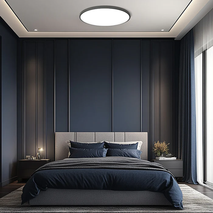 Ultradunne ronde plafondlamp LED dimbaar ⌀30/37/45cm zwart wit zilver goud modern strak design woonkamer